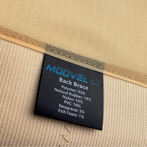 Modvel Premium Back Brace With Lumbar Support Pain Relief Support - Picture 13 of 15